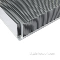 Aluminium bagian heat sink untuk peralatan laser